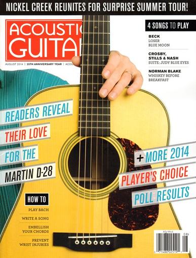 Acoustic Guitar Magazine Cover