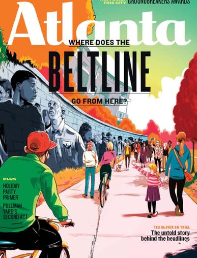 Atlanta Magazine November 1st, 2017 Issue Cover