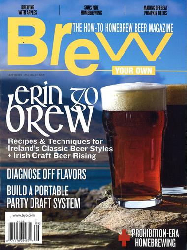 Brew Your Own Magazine Cover