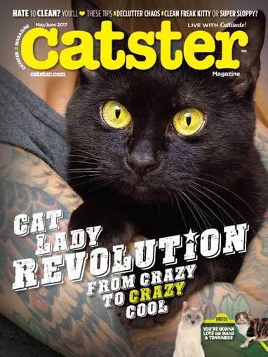 Catster Magazine May 1st, 2017 Issue Cover