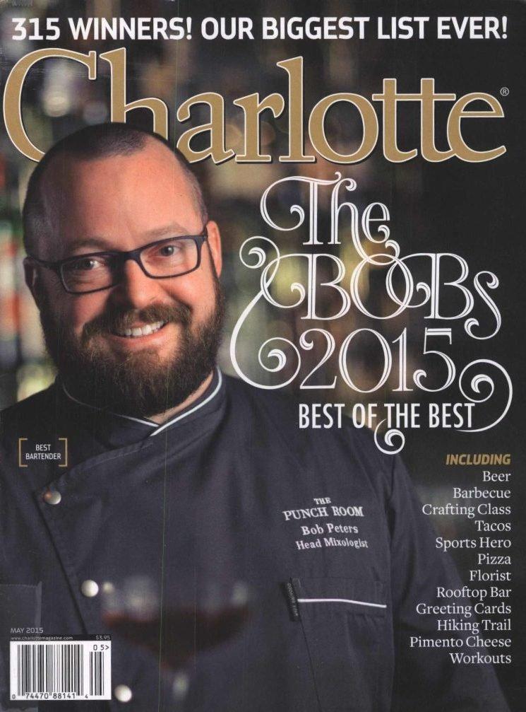 Charlotte Magazine May 1st, 2015 Issue Cover