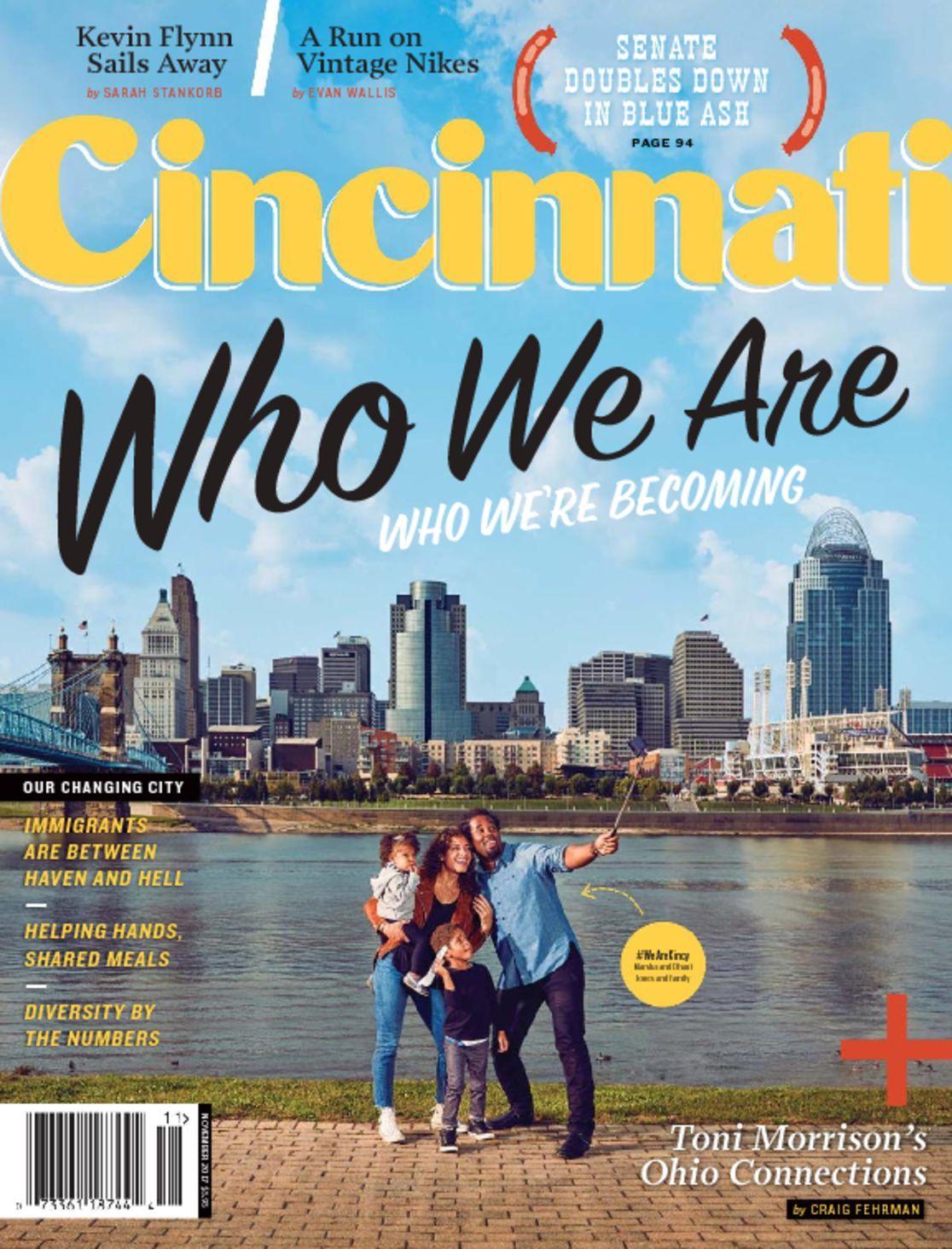 Cincinnati Magazine November 1st, 2017 Issue Cover
