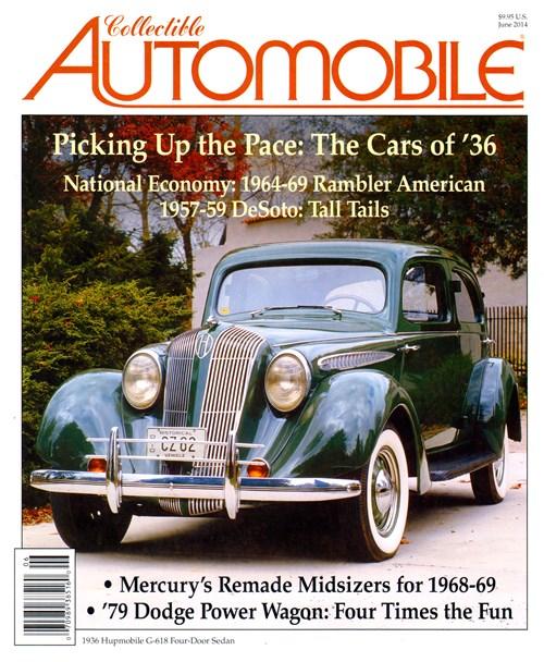 Collectible Automobile Magazine Cover
