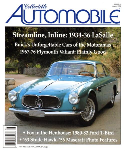 Collectible Automobile Magazine Cover