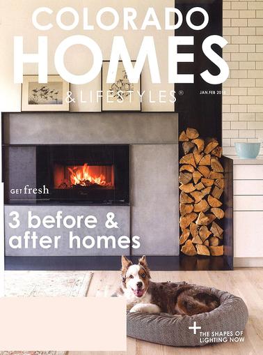 Colorado Homes & Lifestyles Magazine Cover