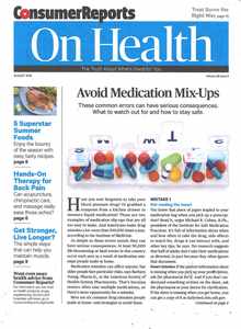 Consumer Reports On Health