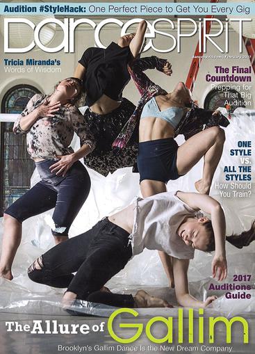 Dance Spirit Magazine Cover