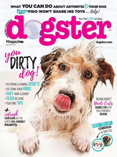 Dogster Magazine April 1st, 2017 Issue Cover