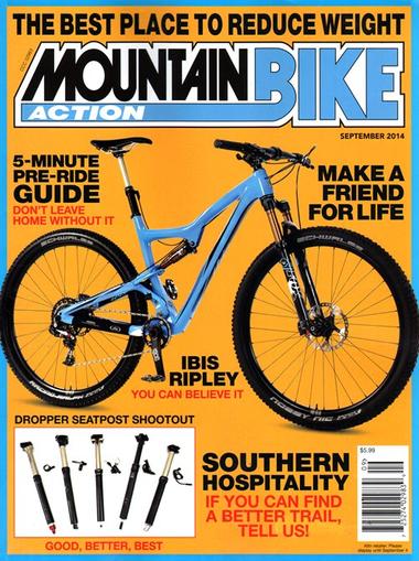 Mountain Bike Action Magazine Cover