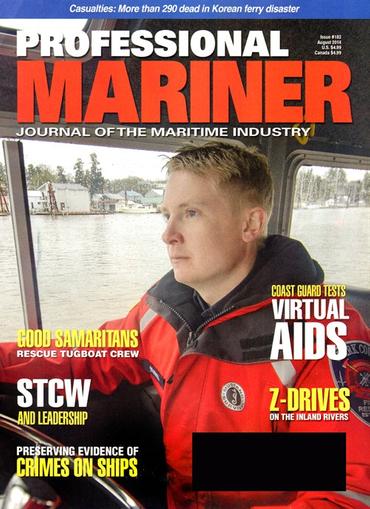 Professional Mariner Magazine Cover