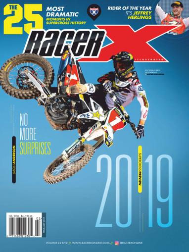 Racer X Illustrated Magazine Cover