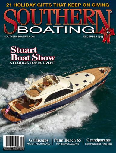 Southern Boating Magazine December 1st, 2016 Issue Cover