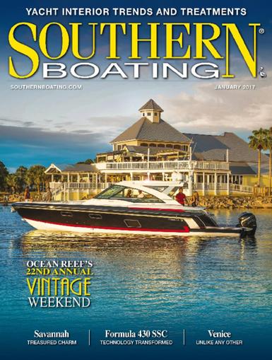 Southern Boating Magazine January 1st, 2017 Issue Cover