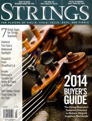 Strings Magazine Cover