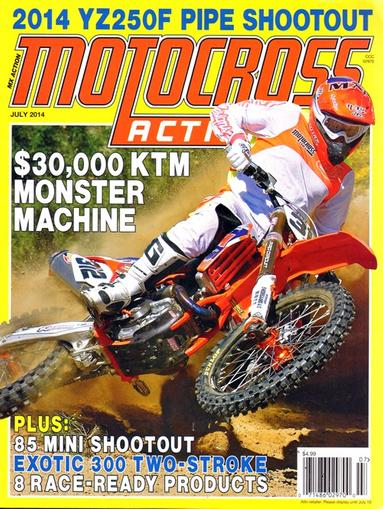 Motocross Action Magazine Cover