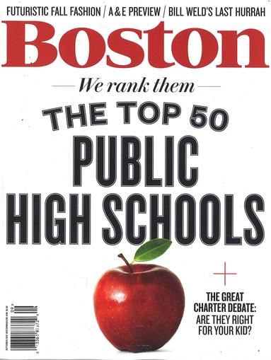 Boston Magazine Cover