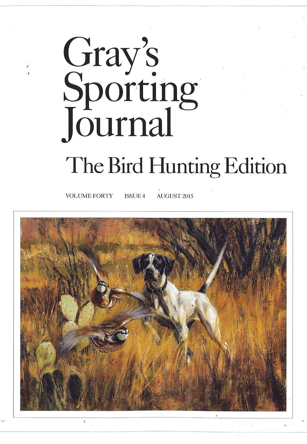 Gray's Sporting Journal Magazine November 1st, 2015 Issue Cover