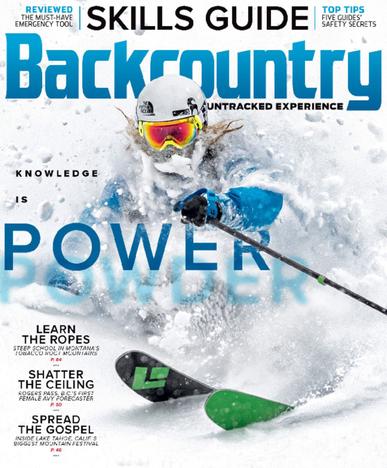 Backcountry Magazine December 1st, 2017 Issue Cover
