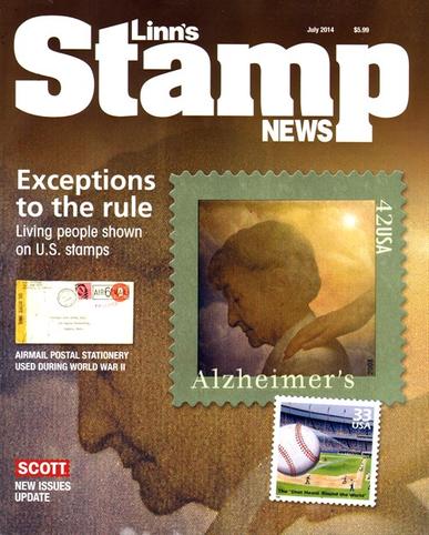 Linn's Stamp News Magazine Cover