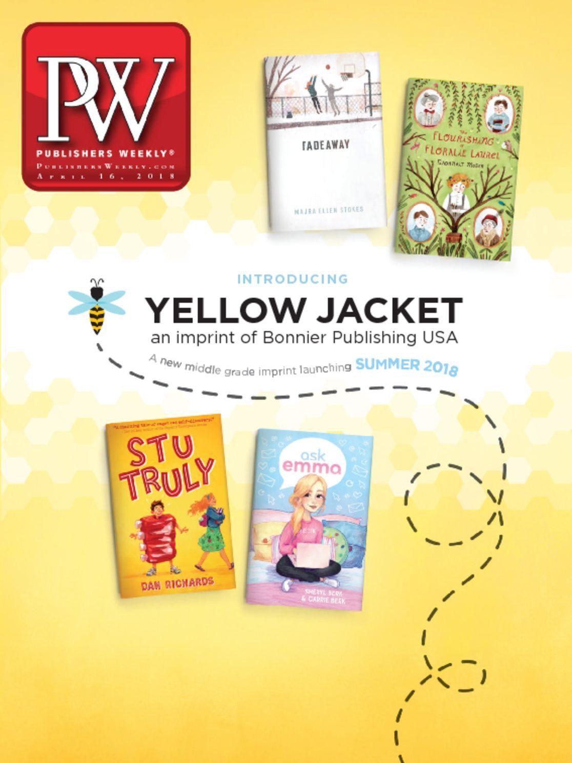 Publishers Weekly Magazine April 16th, 2018 Issue Cover