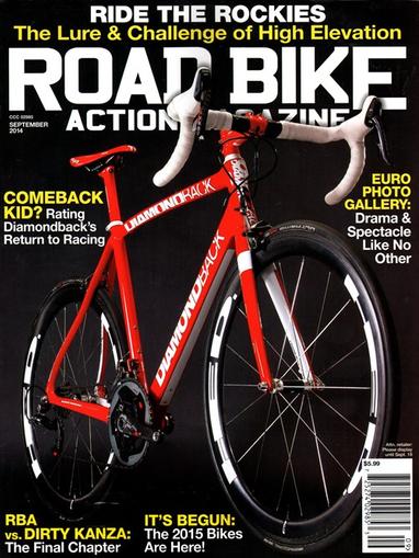 Road Bike Action Magazine Cover