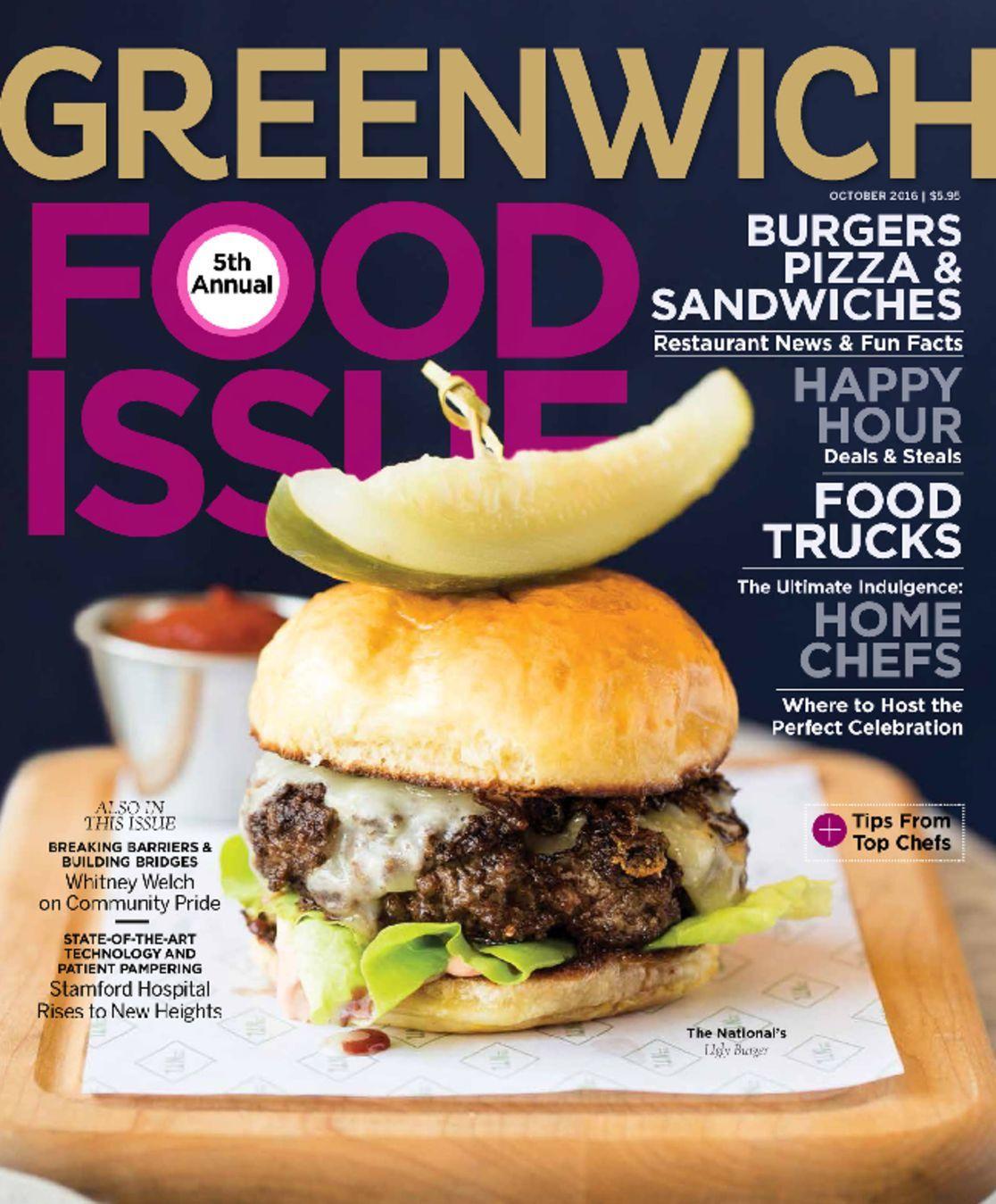 Greenwich Magazine October 1st, 2016 Issue Cover