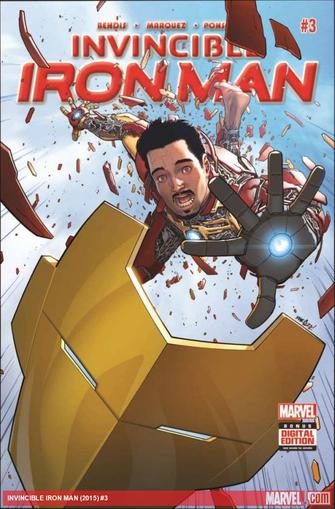 Invincible Iron Man Magazine Cover