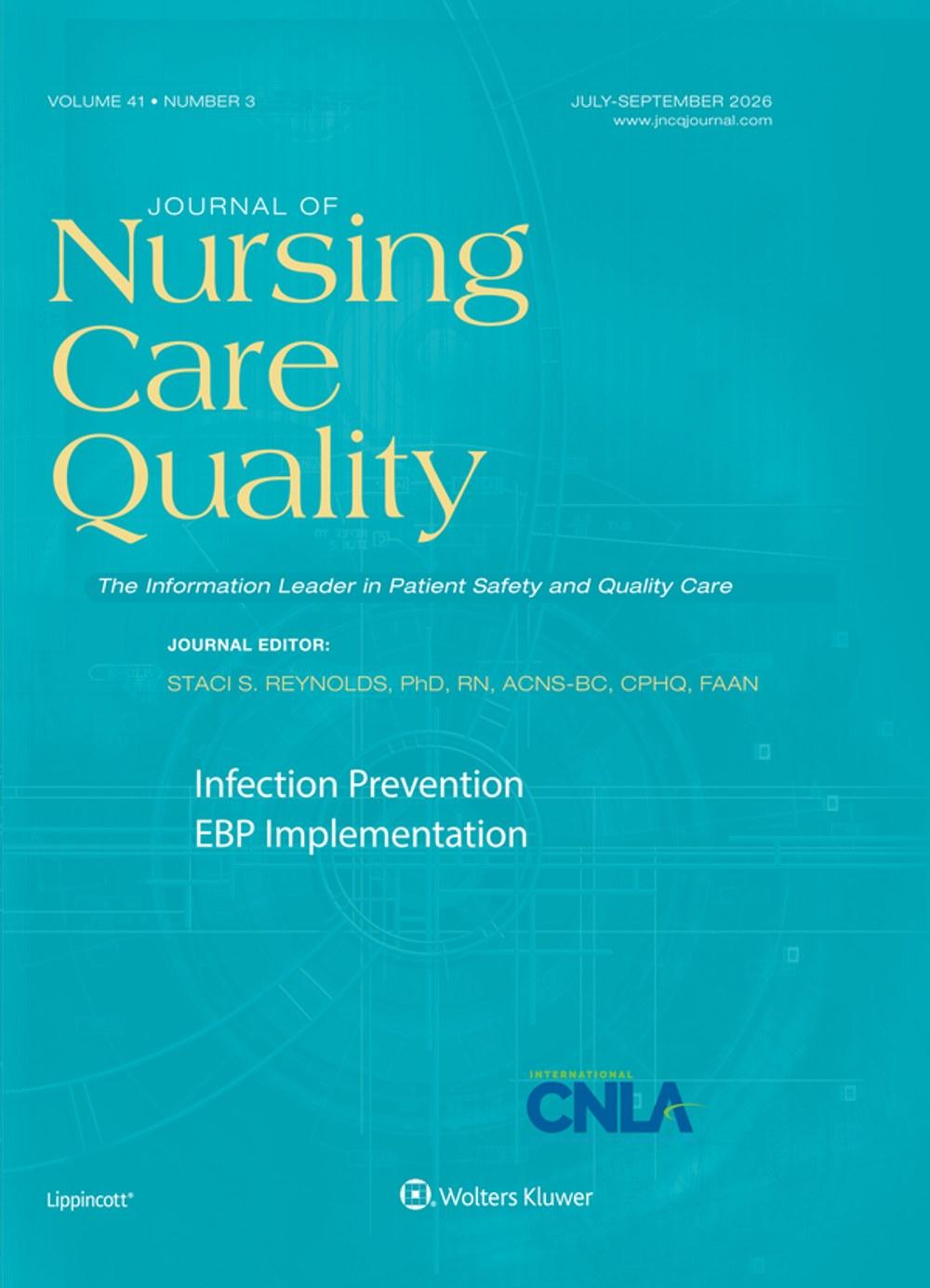 Journal Of Nursing Care Quality Cover