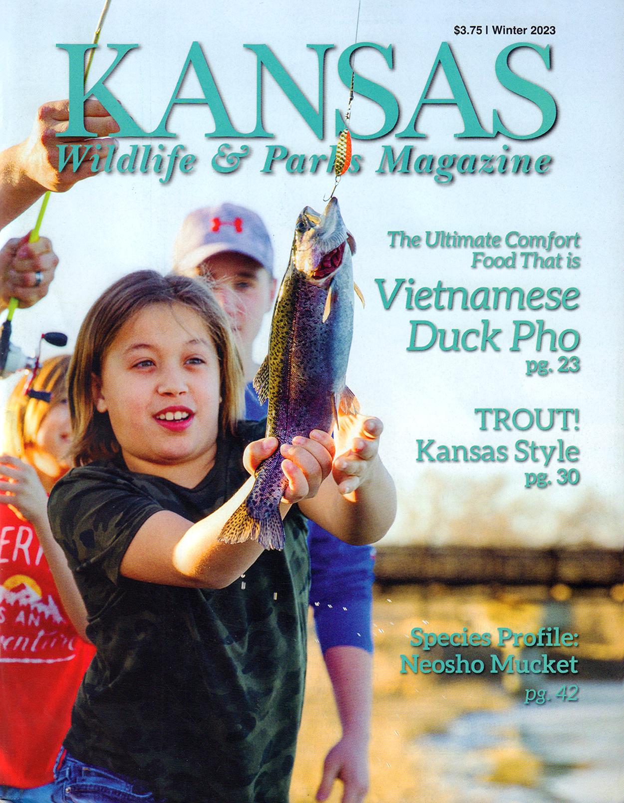 Kansas Wildlife & Parks Magazine Cover