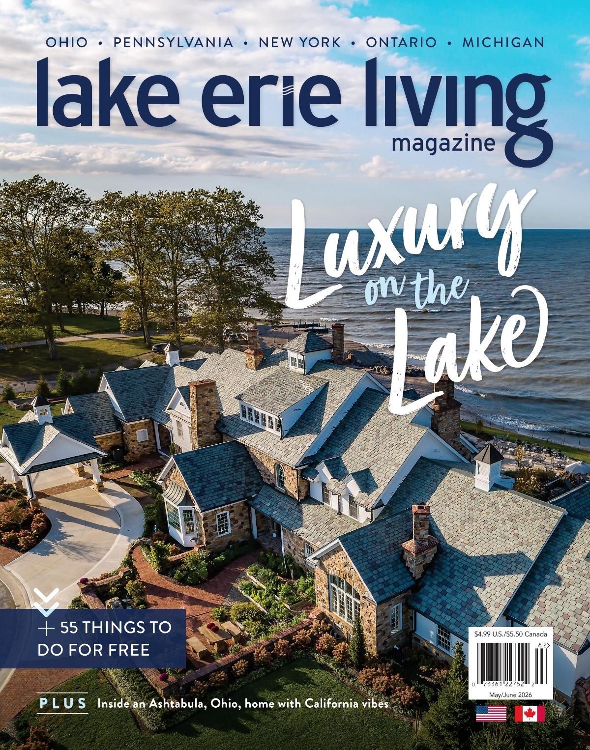 Lake Erie Living Magazine May 1st, 2026 Issue Cover