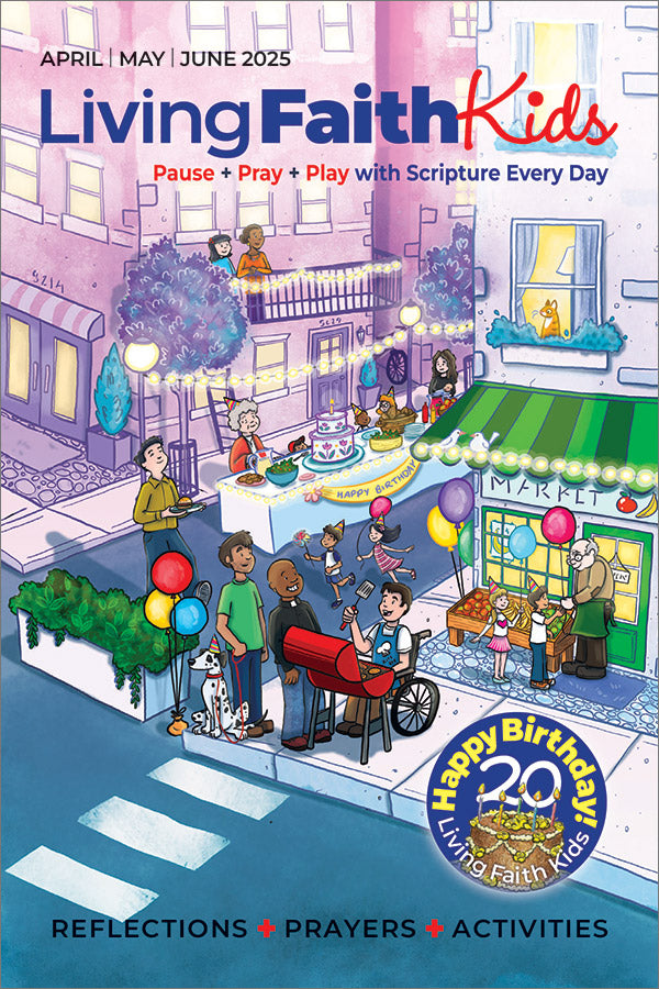 Living Faith Kids Magazine Cover