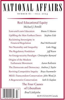 National Affairs Magazine Cover