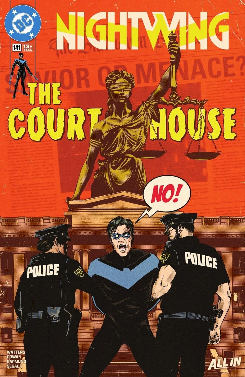 Nightwing Magazine Cover