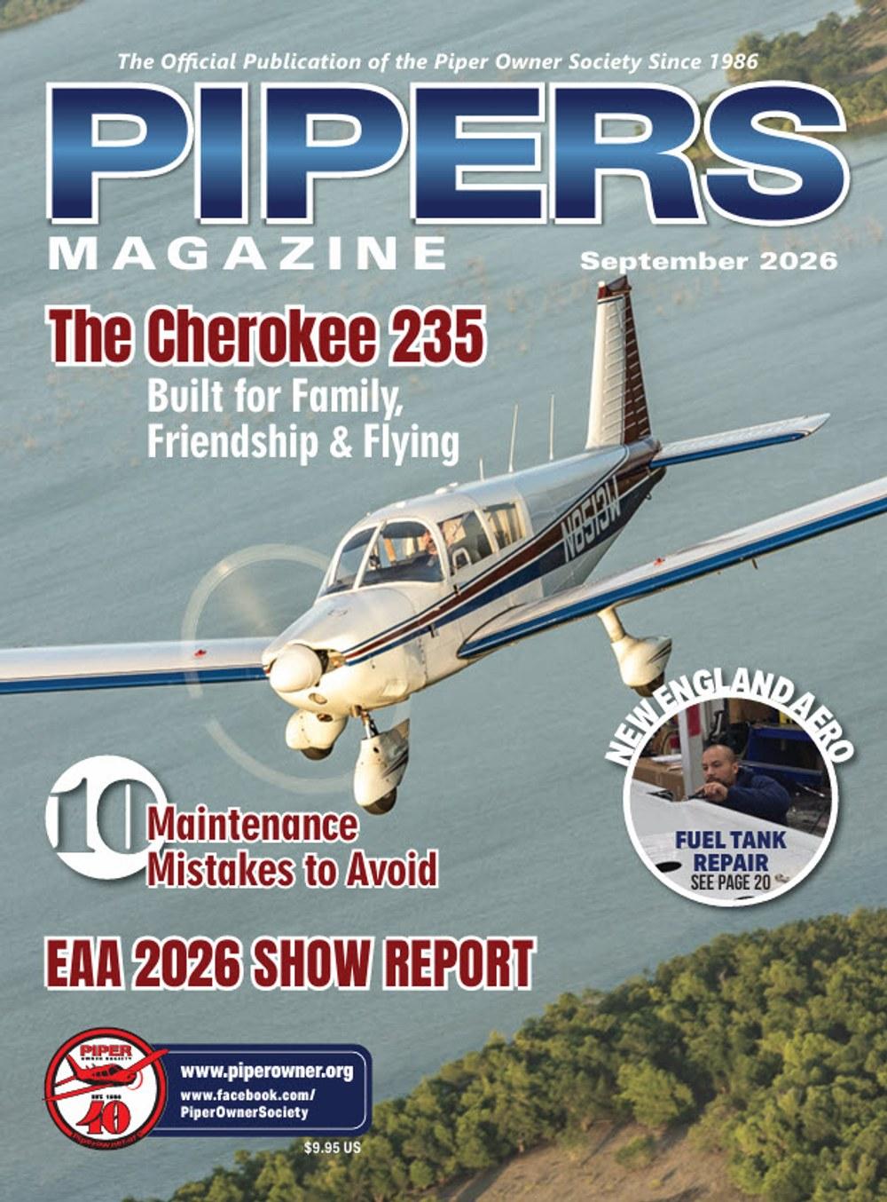 Piper Owner Magazine Subscription