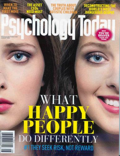Psychology Today Magazine Cover