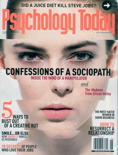 Psychology Today Magazine Cover
