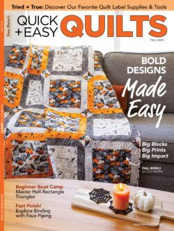 Quick & Easy Quilts Magazine Cover