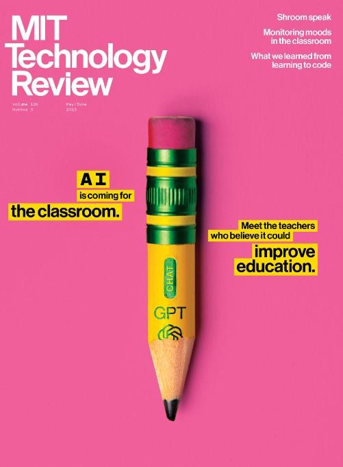 MIT Technology Review Print & Digital Cover