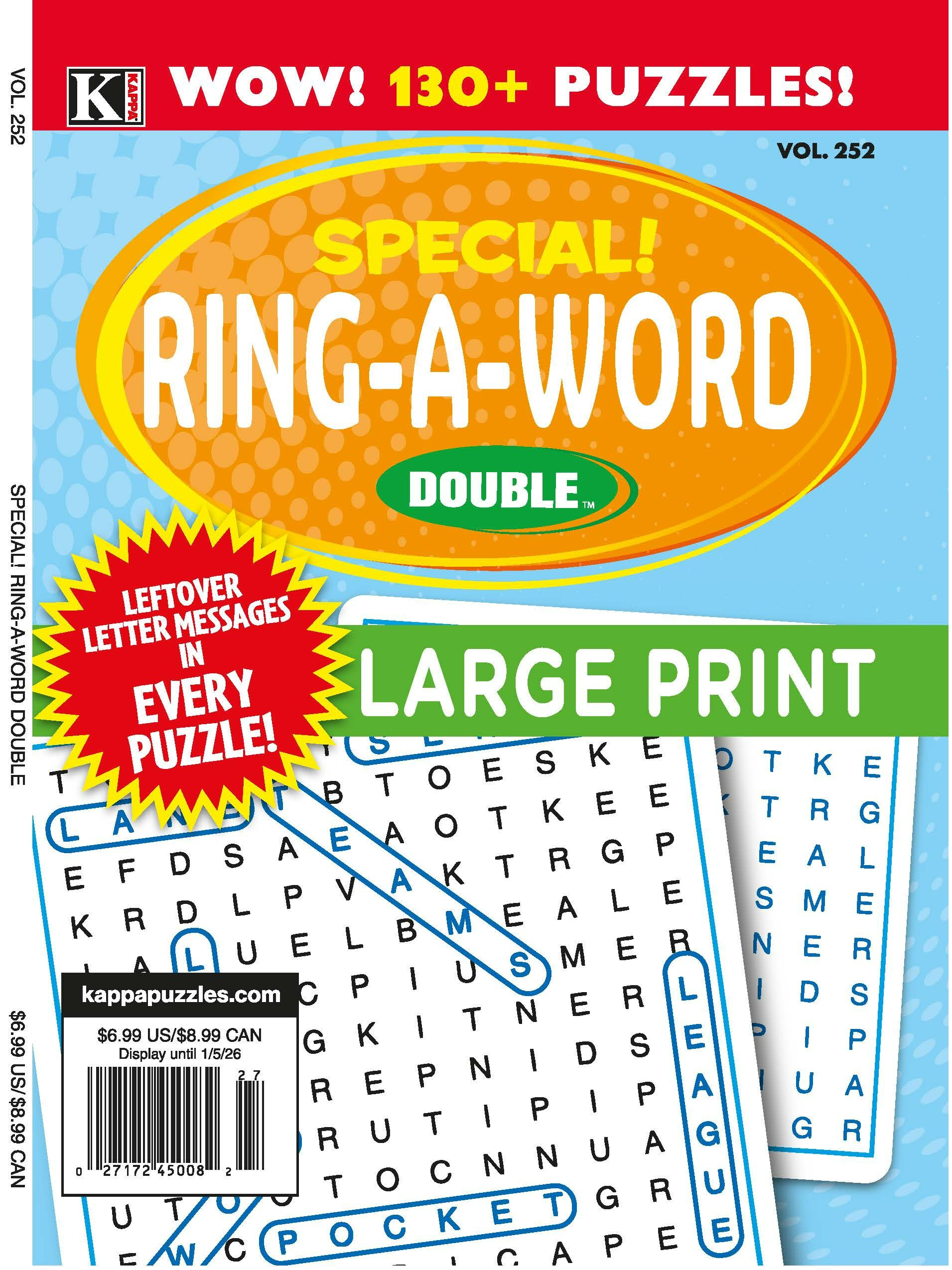 Special! Ring-a-word Double Magazine Cover