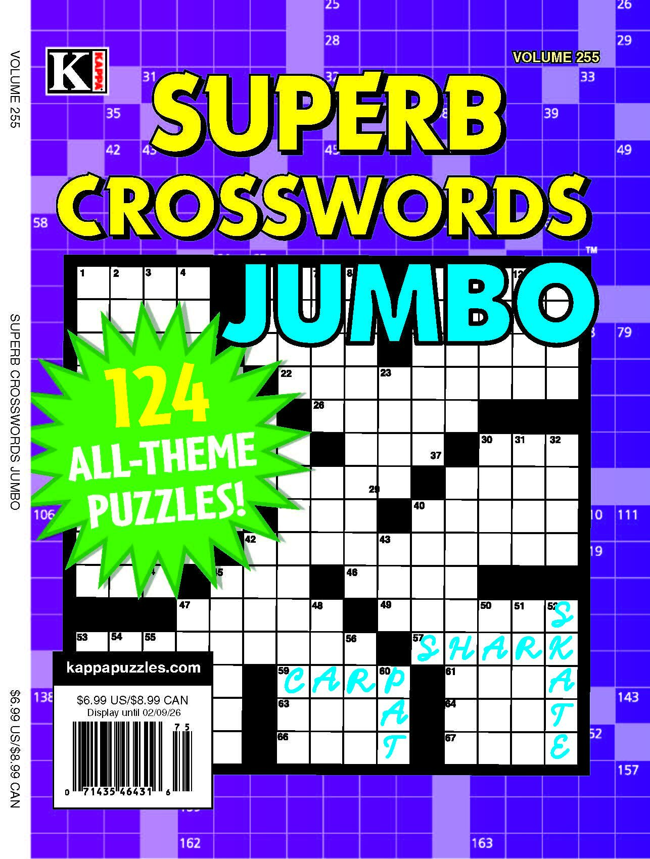 Superb Crosswords Jumbo Magazine Cover