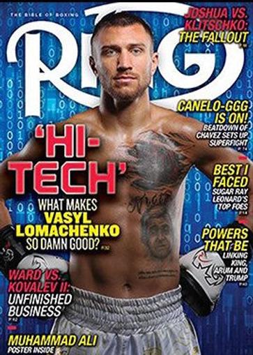 The Ring Magazine Cover