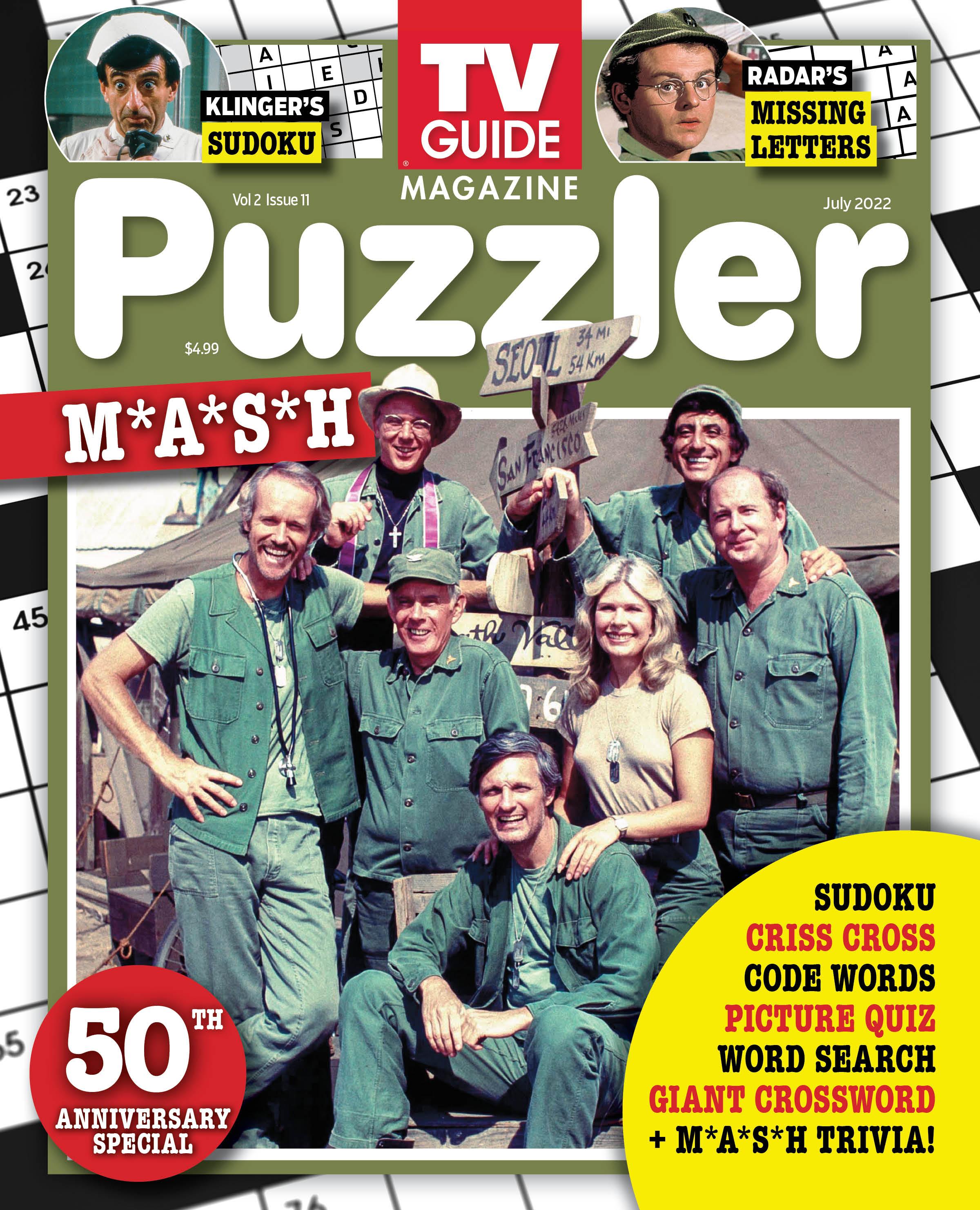 Tv Guide Puzzler Magazine Cover