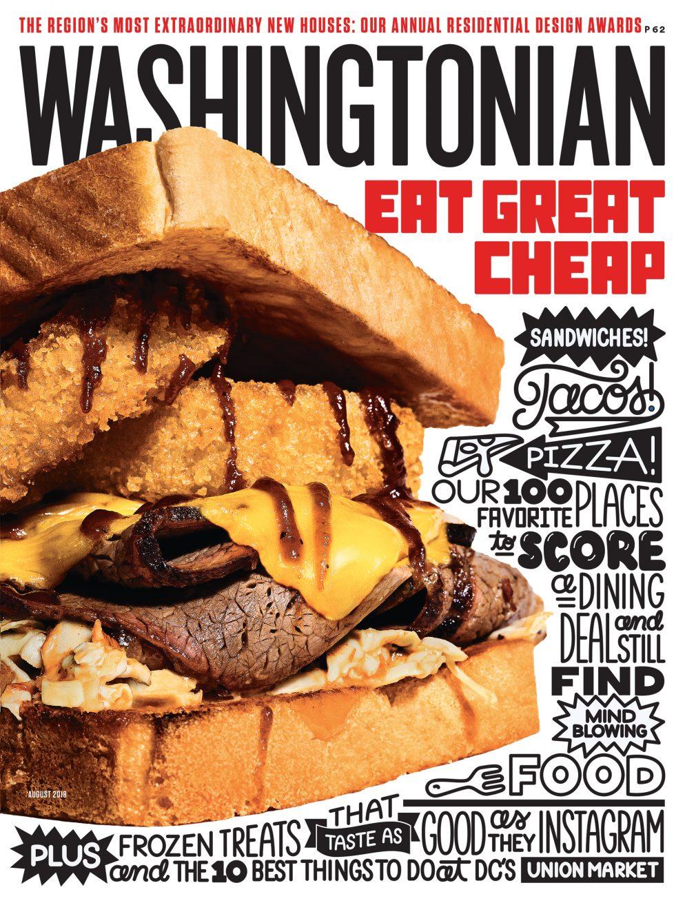 Washingtonian Magazine Cover