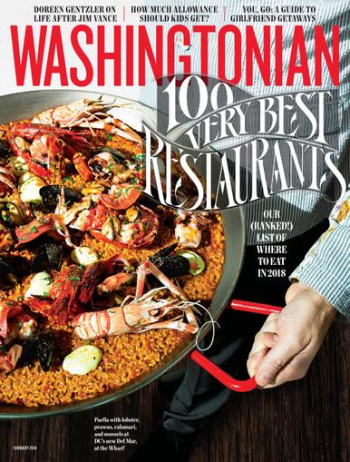 Washingtonian Magazine Cover