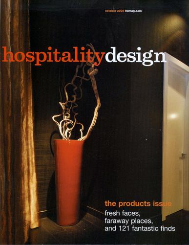 Hospitality Design Magazine Cover
