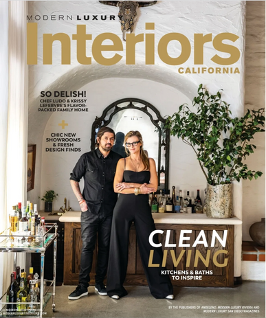 Interiors California Magazine Cover