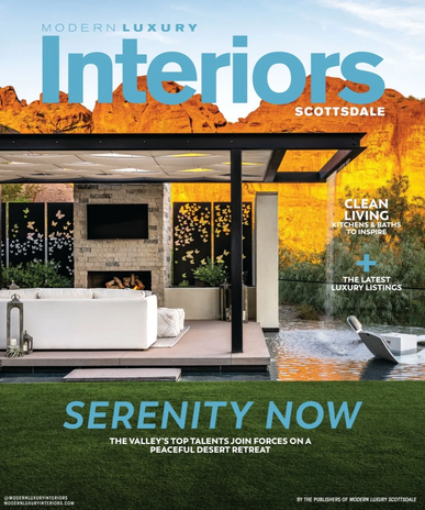 Interiors Scottsdale Magazine Cover