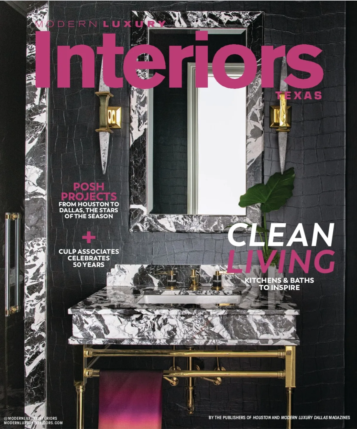 Interiors Texas Magazine Cover