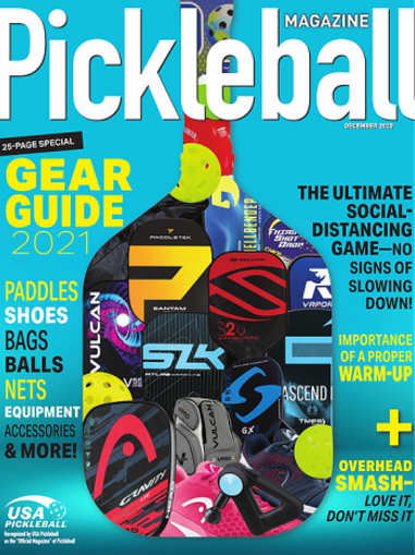Pickleball Magazine Cover