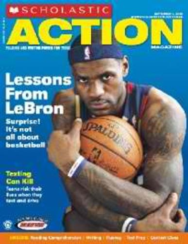 Scholastic Action Magazine Cover